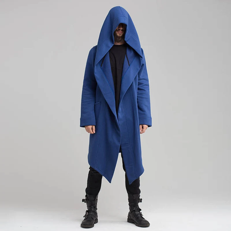 European and American long hooded cardigan coat, a versatile and comfortable outerwear piece, perfect for layering and a — photo 5