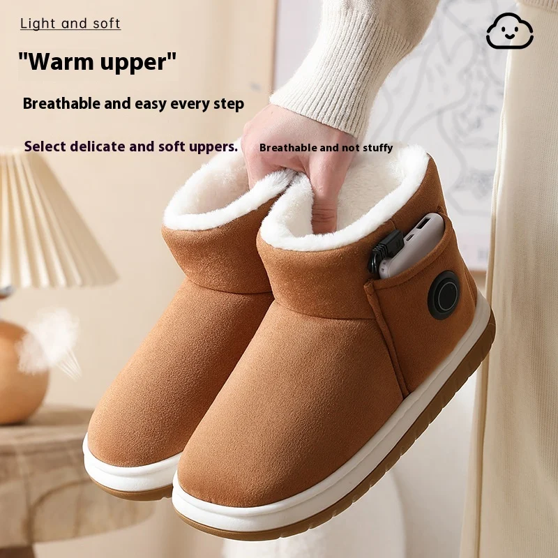Sapatos Eletrotérmicos Recarregáveis e Ajustáveis para Caminhadas Conforto Térmico Regulável Caminhe Aquecido com Temperatura Personalizada — foto 6