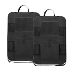 New Amazon Explosive Multi-pocket Rear Seat Kickproof Car Storage Bag, Keeps Your Car Organized, Protects from Kicks and — photo 3