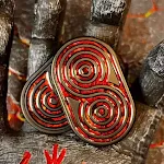 Stainless Steel EDC Hand Push Coin Fingertip Toy. A discreet fidget toy for stress relief, improved focus, and a calming — photo 5
