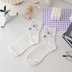 Purple Socks Women's Mid Tube Stockings — photo 6