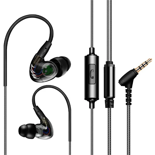 Title 6, F1 Pro Sports Plug-In Heavy Bass HIFI Round-Ear...