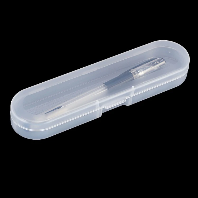 Title 3, Rectangular Plastic Box Pencil Case Digital Pac...