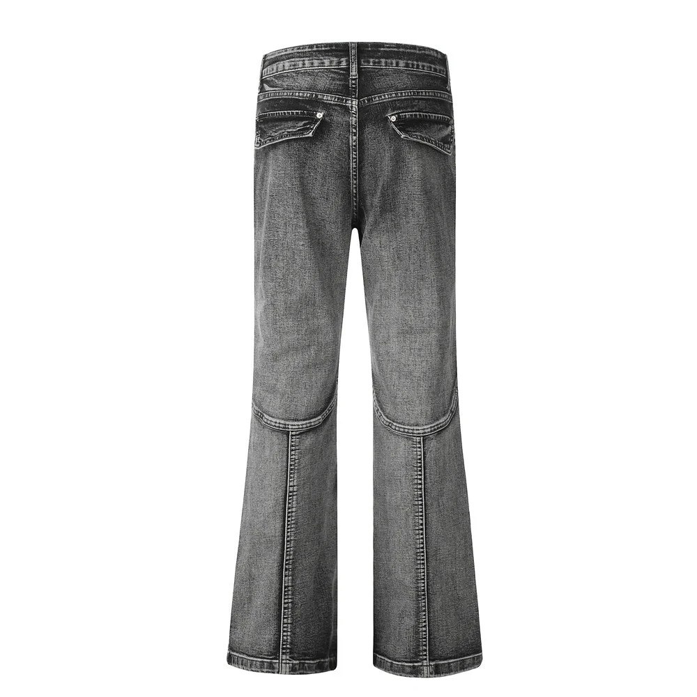 Title 9, Calça Jeans Bootcut Masculina com Lavagem em Ág...