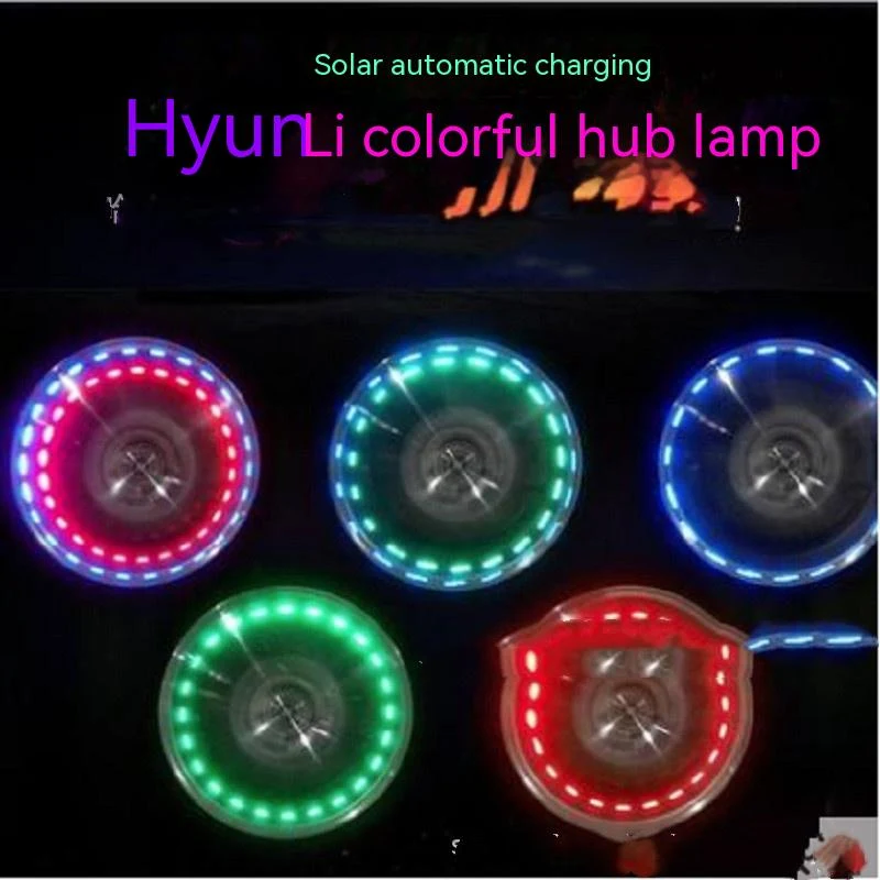 Title 2, Solar LED Valve Light for Car Tire and Motorcyc...