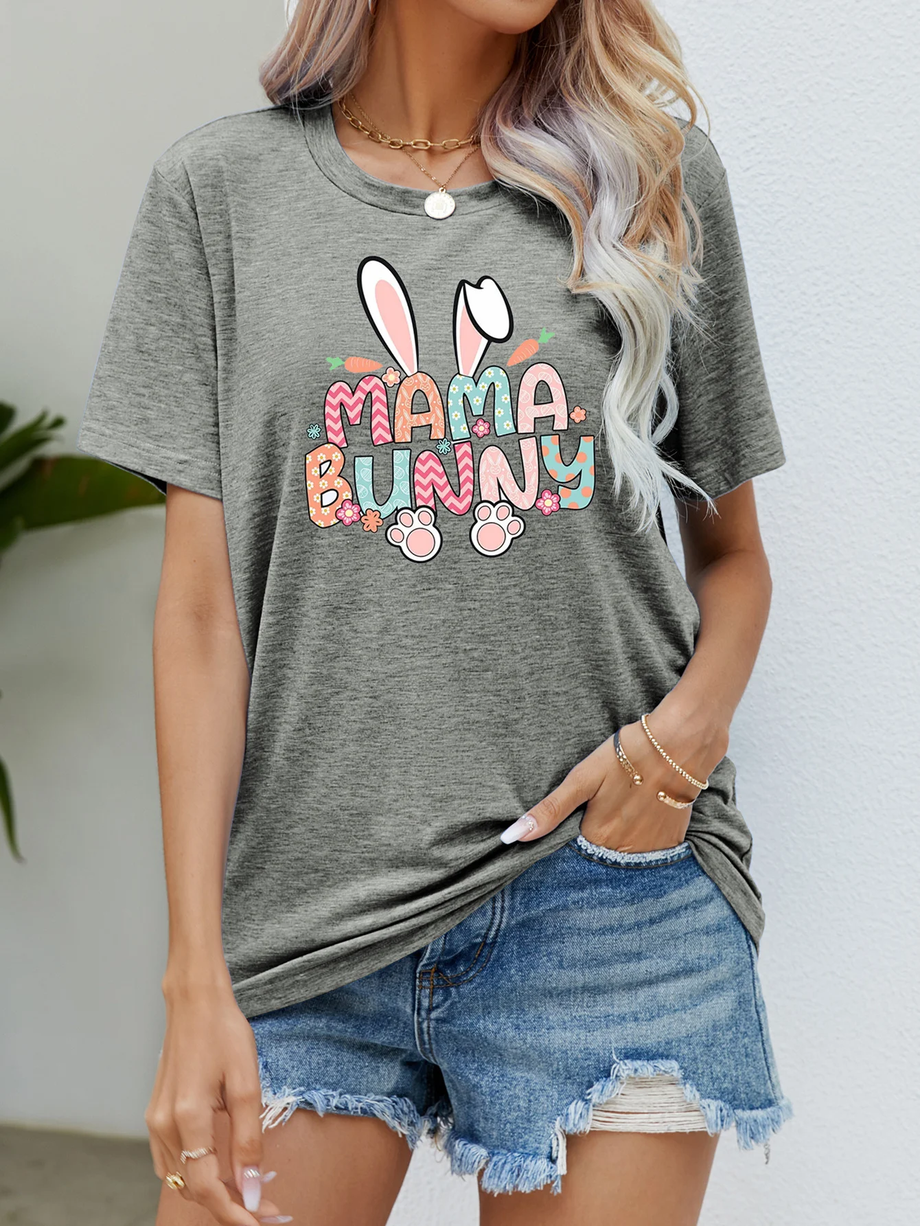 Title 9, Womens Summer Casual Round Neck Short Sleeves ...
