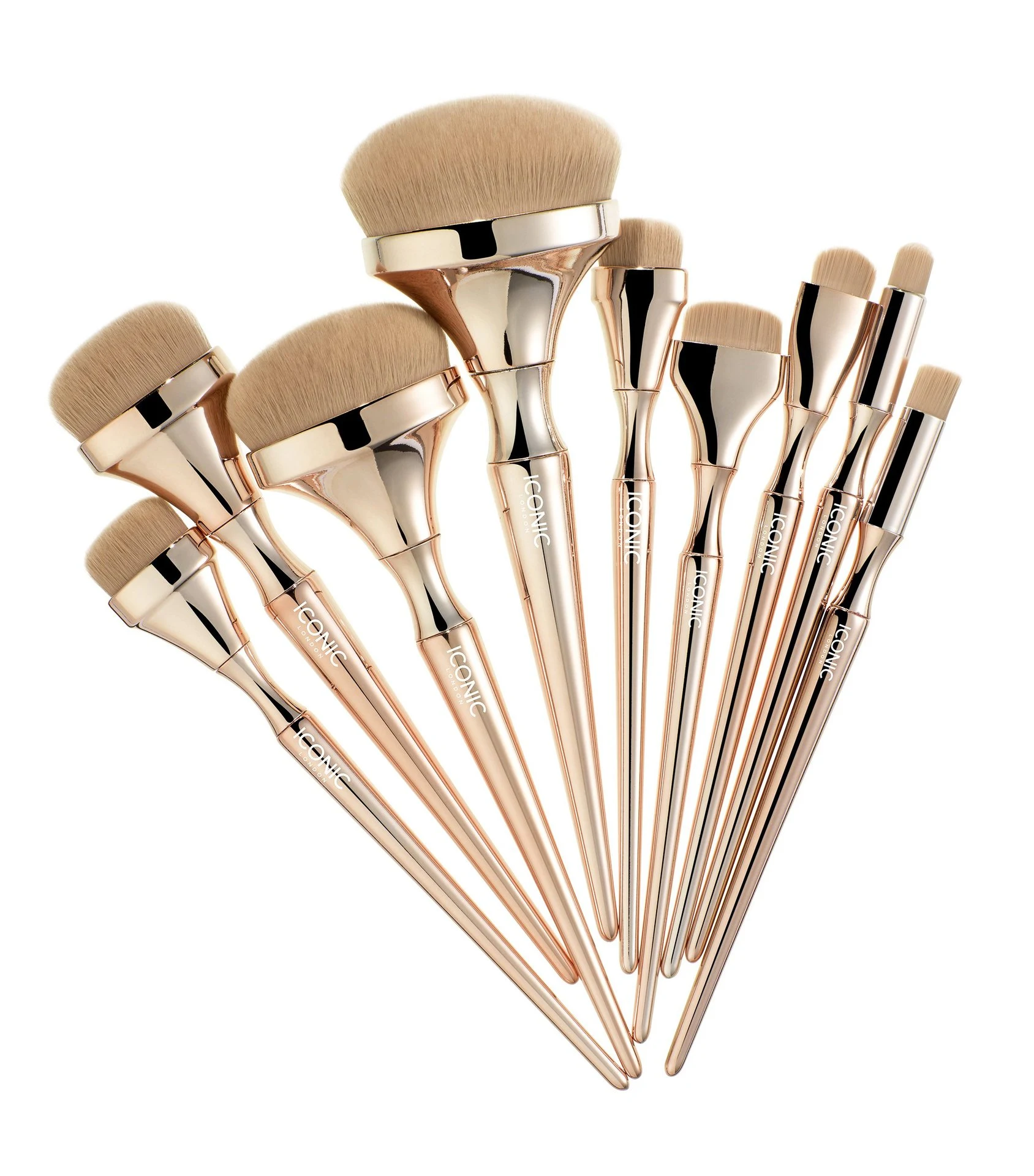 Title 5, Professional makeup brush set for flawless appl...