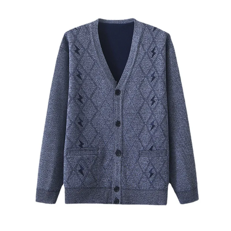 Spring and Autumn Dad Men's Long Sleeve Plus-sized Oversized Sweater Comfortable and Stylish Warm Clothing for Everyday — photo 9