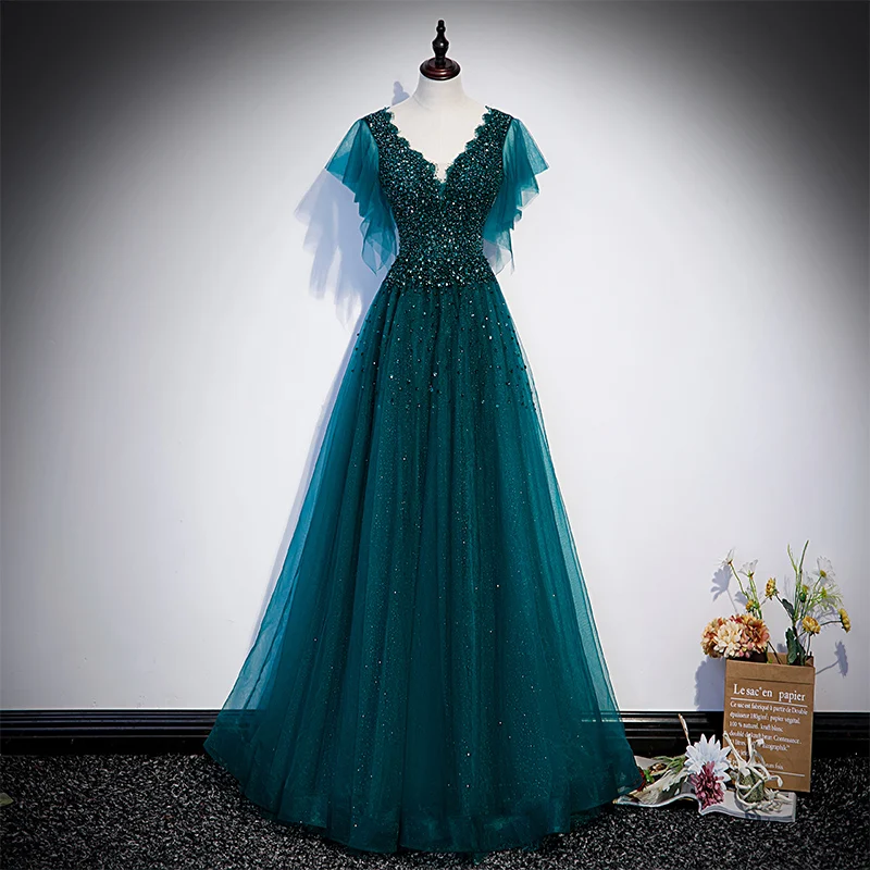 Evening Dress Female Host Banquet Performance Chorus Clothing — photo 5