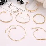 Pulseira étnica de 7 peças com diamantes — foto 3