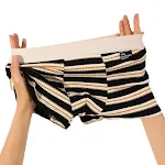 Men's Cotton Summer Breathable Boxer Underwear Plus Size Mid-waist Stripes, providing all-day comfort and superior breat — photo 4