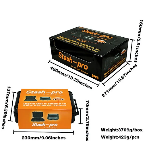 Title 1, Car Plastic Cigarette Storage Box with Shock Ab...