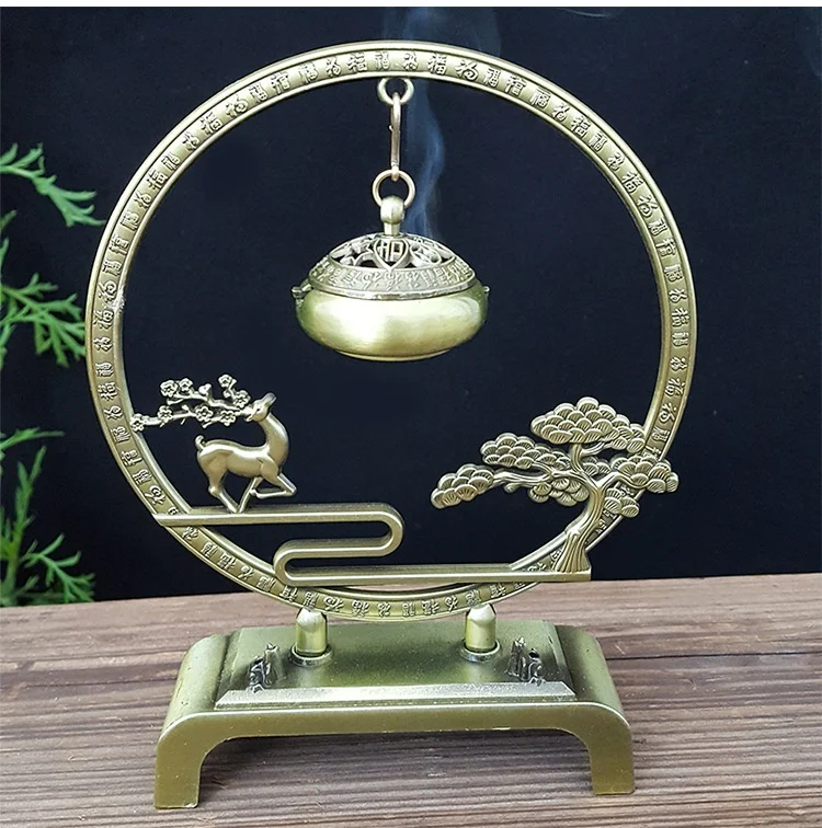 Title 7, Hanging Incense Burner And Joss Stick Ornaments...