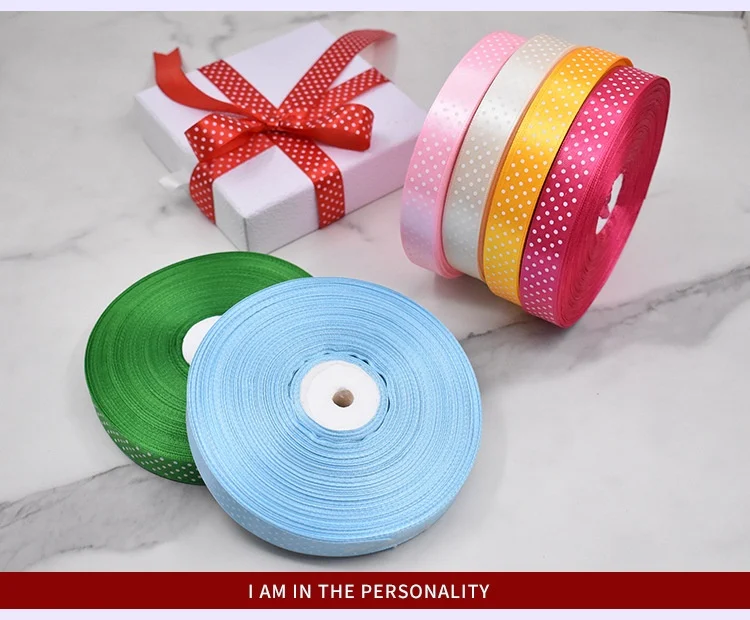 Handmade Bow Polka Dot Ribbon Elevate Gifts and Decorations with this Charming Accessory Perfect for Crafting and Creati — photo 28