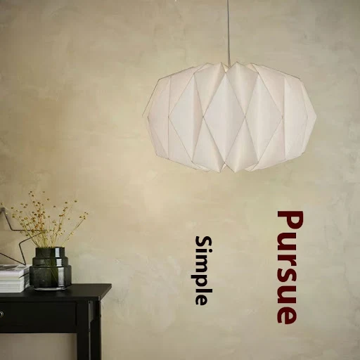 Title 6, Minimalist Creative Foldable Origami Lantern Ch...