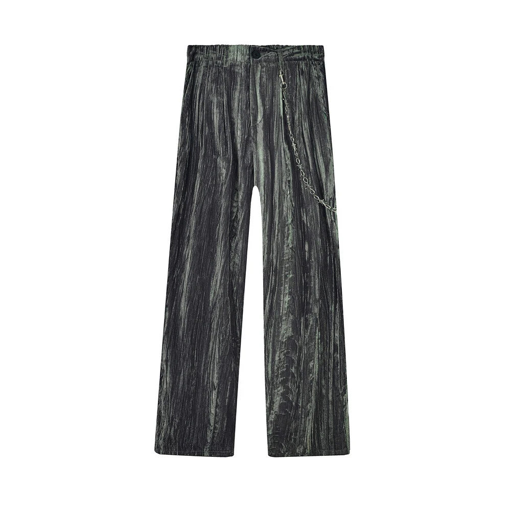 Velvet Gradient Casual Broek voor Heren. Ervaar comfort en stijl met deze casual broek. De perfecte combinatie voor een ontspannen en modieuze look. — foto 14