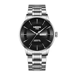 Relógio masculino à prova d'água luminoso com calendário, estilo coreano. Perfeito para uso diário, design moderno e funcional. — foto 2