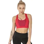 Shock-proof gathered stereotyped running fitness cross-back sports bra providing maximum support and comfort for active — photo 16