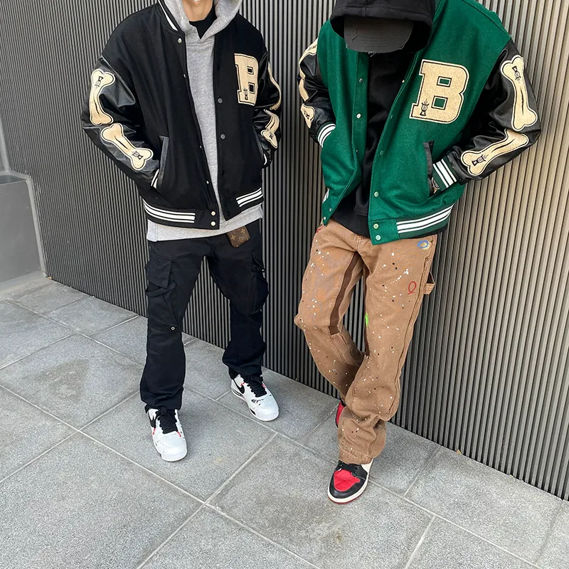 Brushed baseball uniform featuring contrast color patchwork embroidery, a comfortable and stylish choice for teams and c — photo 6