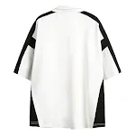 Casaco masculino de manga curta com costura contrastante. Sofisticação e estilo para o homem moderno. Ideal para diversas ocasiões. — foto 1