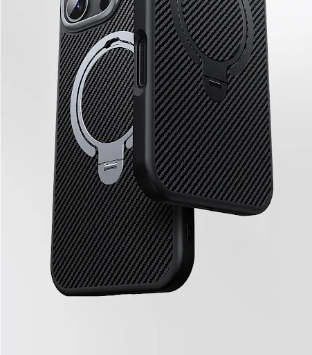 Title 2, Capa de fibra de carbono para iPhone 16 Promax ...