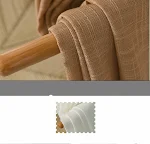Tende in lino per una casa elegante e naturale, goditi la luce soffusa e la privacy. Trasforma il tuo spazio con eleganza e benessere. — foto 9