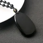 Obsidiano Patronus pendente — foto 3