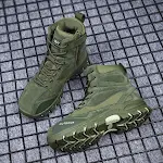 Men's Warm Snow Boots Cowhide Leather Military Shoes Waterproof Winter Boots for Men Durable and comfortable protection — photo 8