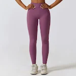 Nude Feel yoga broek met hoge taille, sneldrogend, billenlift. Perfect voor fitness en workout. Comfortabel en ondersteunend. — foto 13