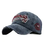 New style baseball cap made from pure cotton, washed, with letter design, trend couple casual hat, perfect for everyday — photo 1
