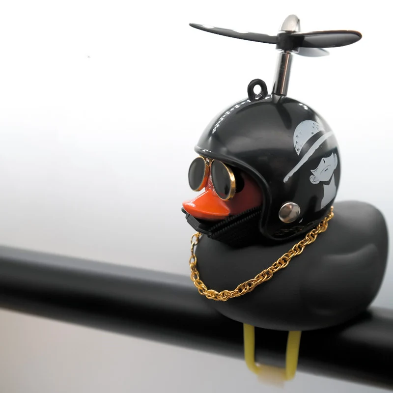Little Yellow Duck Electric Vehicle Self-Propelled Motorcycle Ornaments. Delightful and mobile mini-motorcycle fun. — photo 1