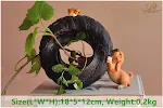 Ceramic flower pot Stylish design and durable Perfect for indoor and outdoor plants Enhance your home decor with eleganc — photo 1