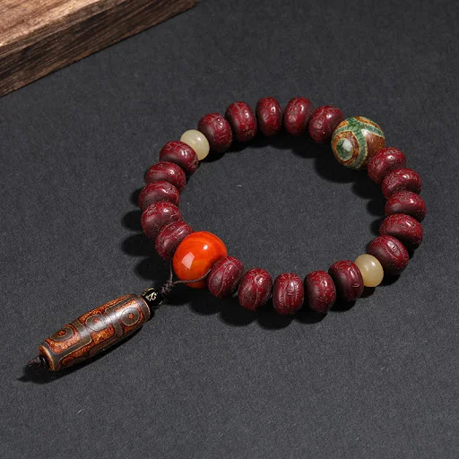 Title 1, Pulseira de mão Nepal Fengyan Bodhi com contas ...