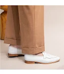 Square Toe Loafers for Men Stylish Comfort. Experience timeless elegance with these classic loafers, designed for ultima — photo 3