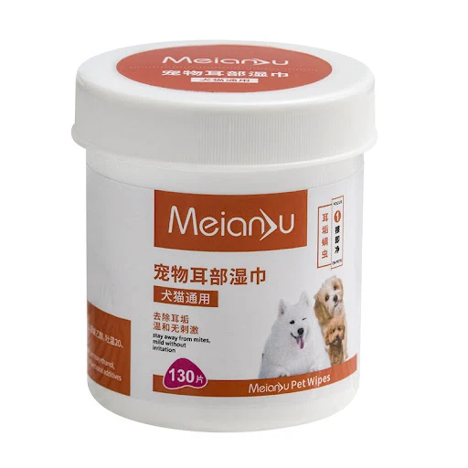 Title 8, Pet Ear Eye Tear Cleaning Wipes. Gentle and eff...