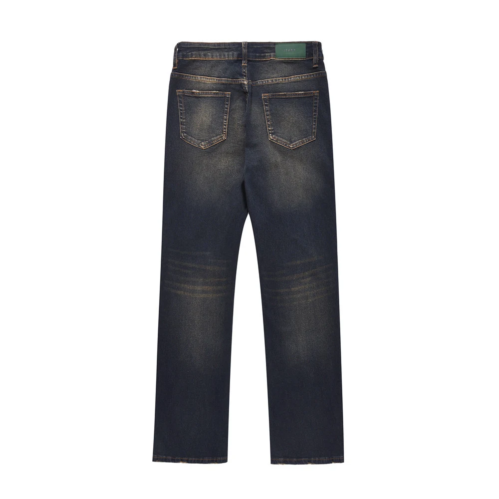 Men's Fashion American Retro Worn Jeans. Classic Style with a Comfortable Fit. Durable and Stylish. Perfect for Casual W — photo 16