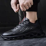 Sapatos masculinos com elevação interna invisível e malha respirável. Aumente sua altura discretamente, respirando e com conforto. — foto 3
