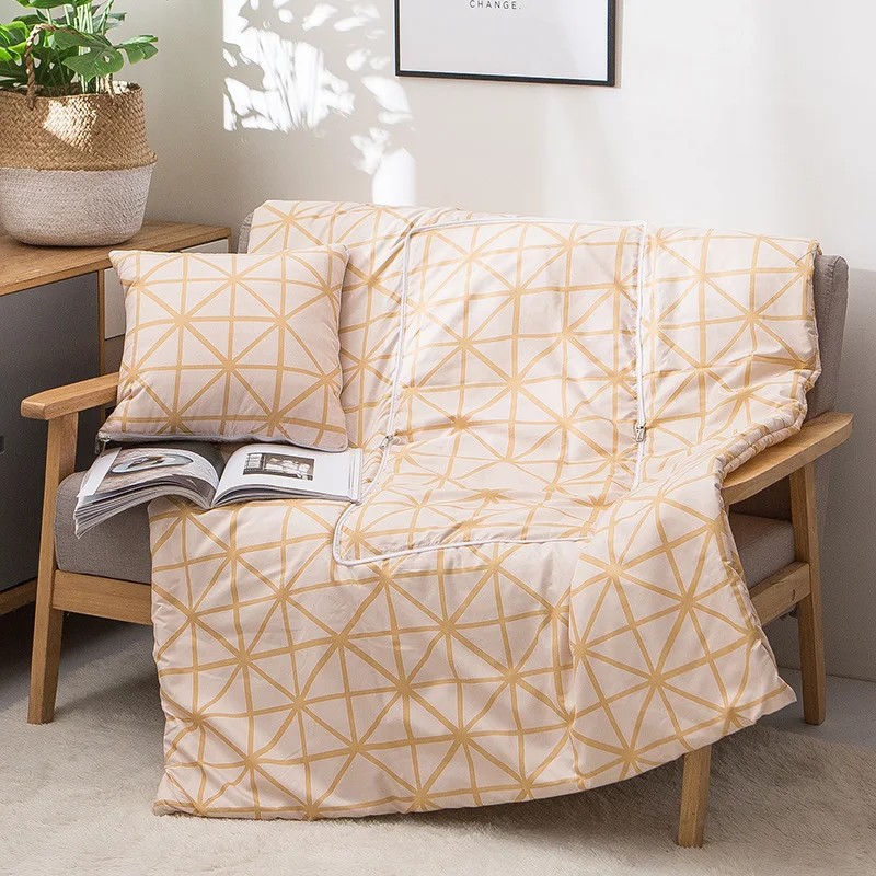 Title 9, Pillow quilt dual-use cushion A versatile cushi...