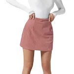 Saia A-line de veludo cotelê europeia e americana feminina Estilo atemporal e conforto Modernidade para looks casuais e sofisticados Perfeita para diversas ocasiões Versatilidade e elegância — foto 1