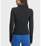 Double-sided Nylon Half Zipped Stand Collar Yoga Jacket Women's Stretch Tight-fitting Cinched Slimming Sports Jacket — photo 12