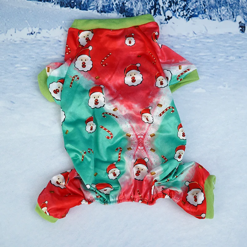 Title 7, Pet Christmas Clothes Home Red Green Celebrate ...