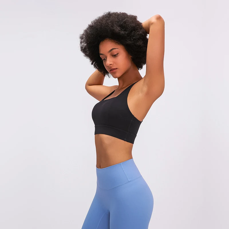 Roupa Íntima Esportiva Feminina Hollow Beautiful Back. Suporte e Conforto para Treinos. Design Elegante e Respirável. Perfeito para Você. — foto 3