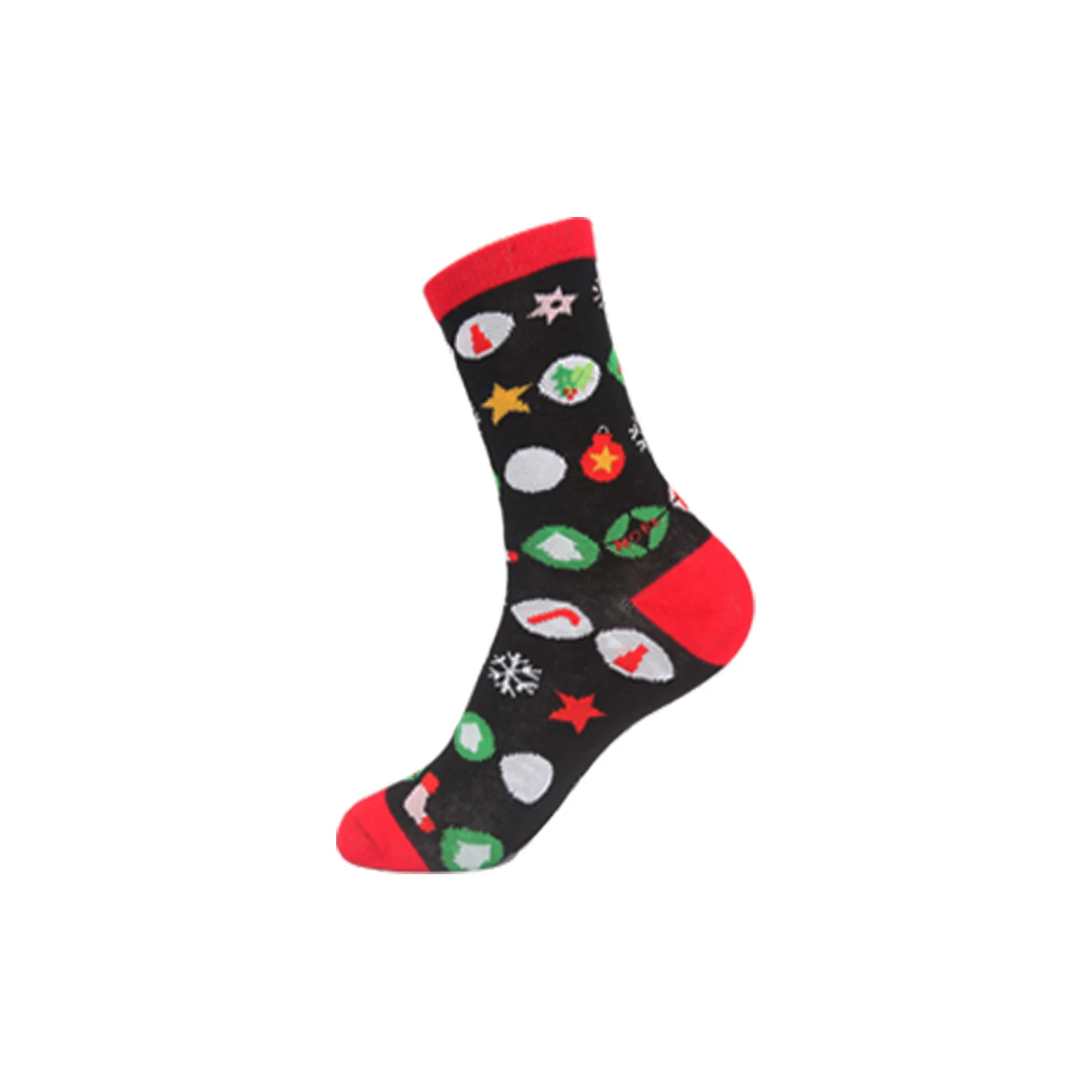 Title 26, Christmas Mens And Womens Mid-calf Socks