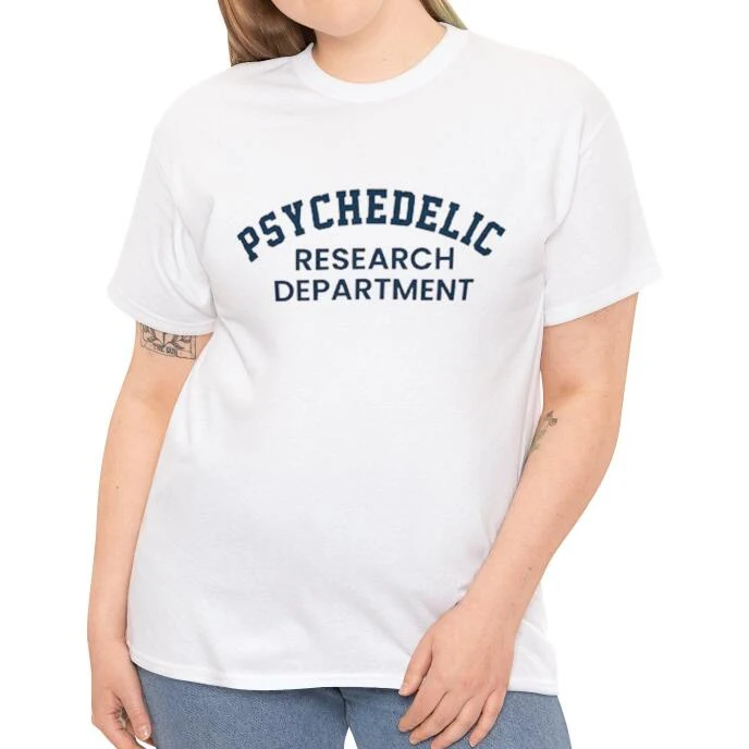 Title 2, T-shirt del Dipartimento di Ricerca Psichedelic...