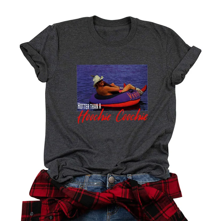 Title 8, Womens "Hotter Than A Hoochie Coochie" Crew Ne...