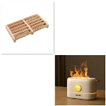 Simulation Flame USB Humidifier Home Desktop Fragrance Diffuser creates a calming atmosphere, improving air quality, and — photo 2
