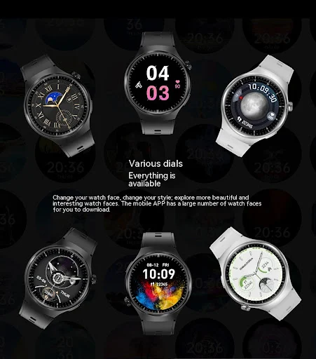 Title 5, Smartwatch com monitoramento de saúde esportiva...