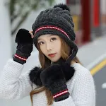 With gloves