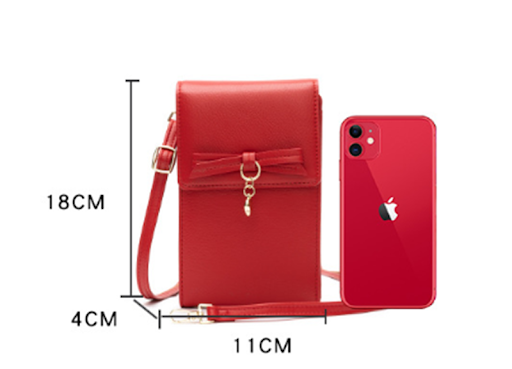Title 11, Bolsa mensageiro com laço para qualquer look. D...