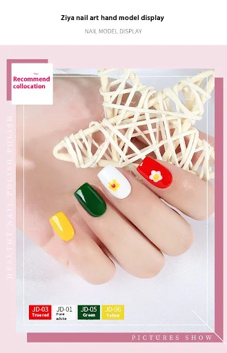 Title 6, AS Nail Art Eternal Classic Color Series Gel Na...